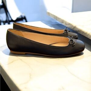 Jack Rogers Kenlyn Ballet Leather Bow Flats women’s 7